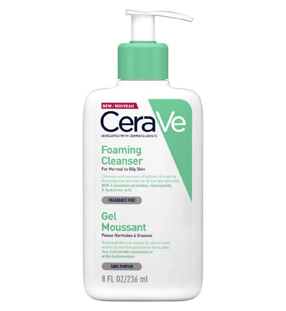 CeraVe Foaming Cleanser|For Normal to Oily Skin