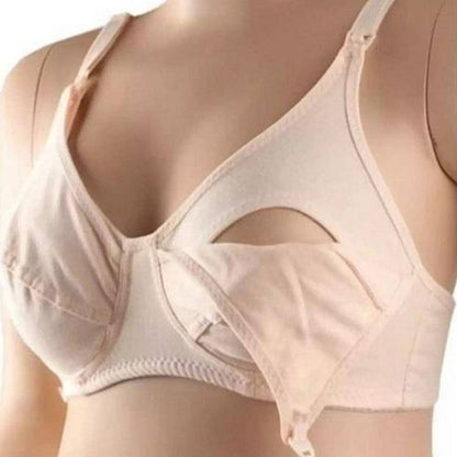 Stage Wireless Nursing Bra Front Opening Buckle Full Cup Breast Feeding Bra